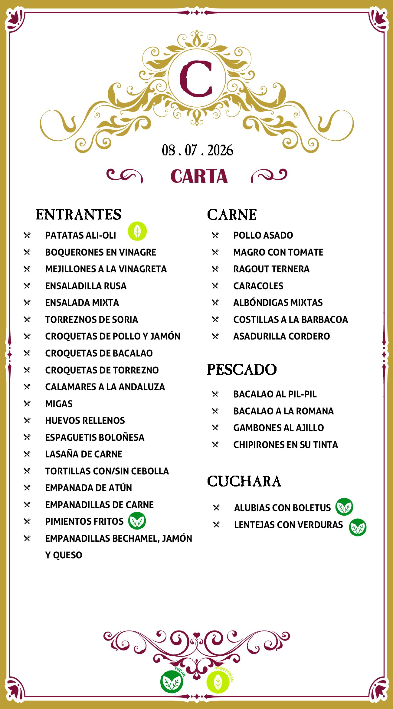 Carta RRSS N