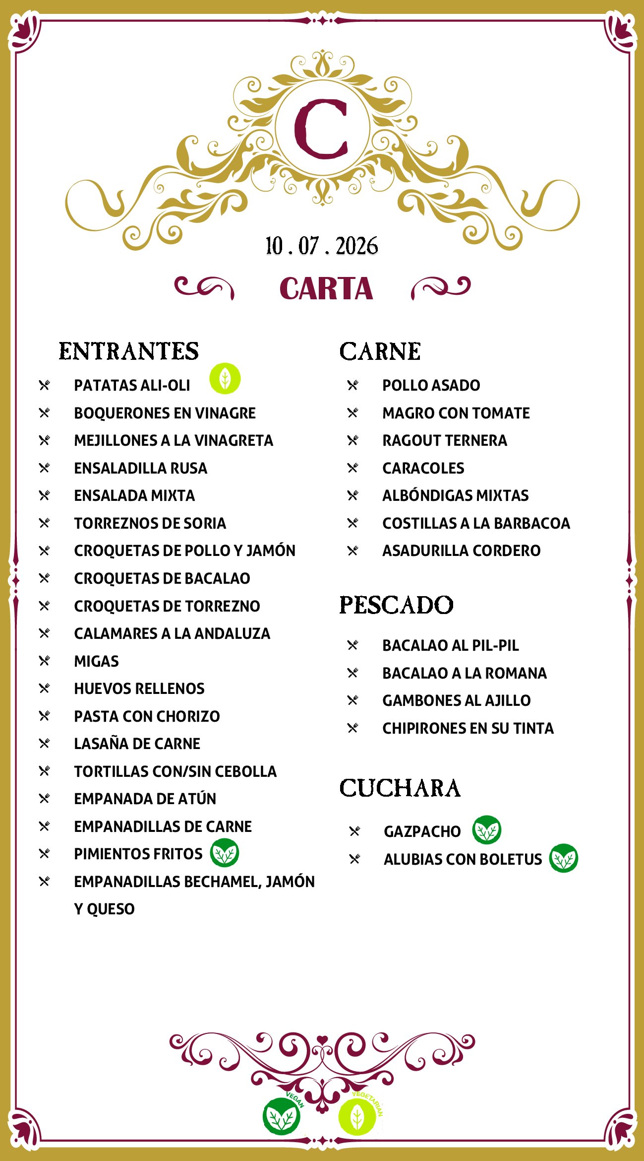 Carta RRSS N