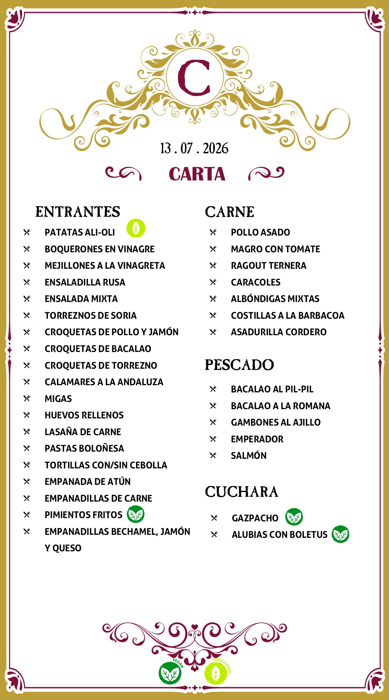 Carta RRSS N