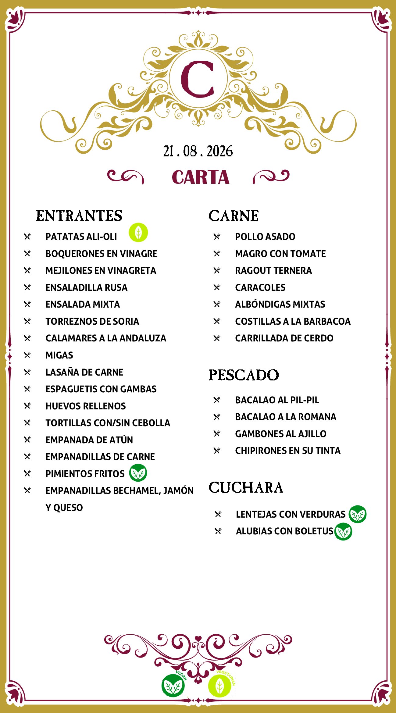 Carta RRSS N