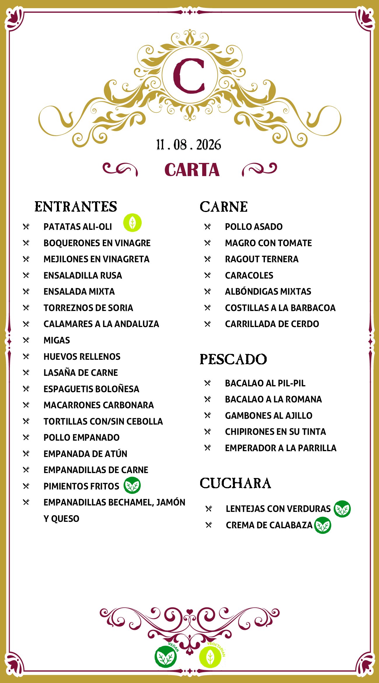 Carta RRSS N